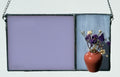 Glass with Flower Vase